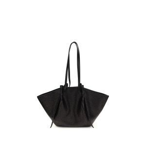 Yuzefi Women Large Raffia Mochi Shoulder Bag